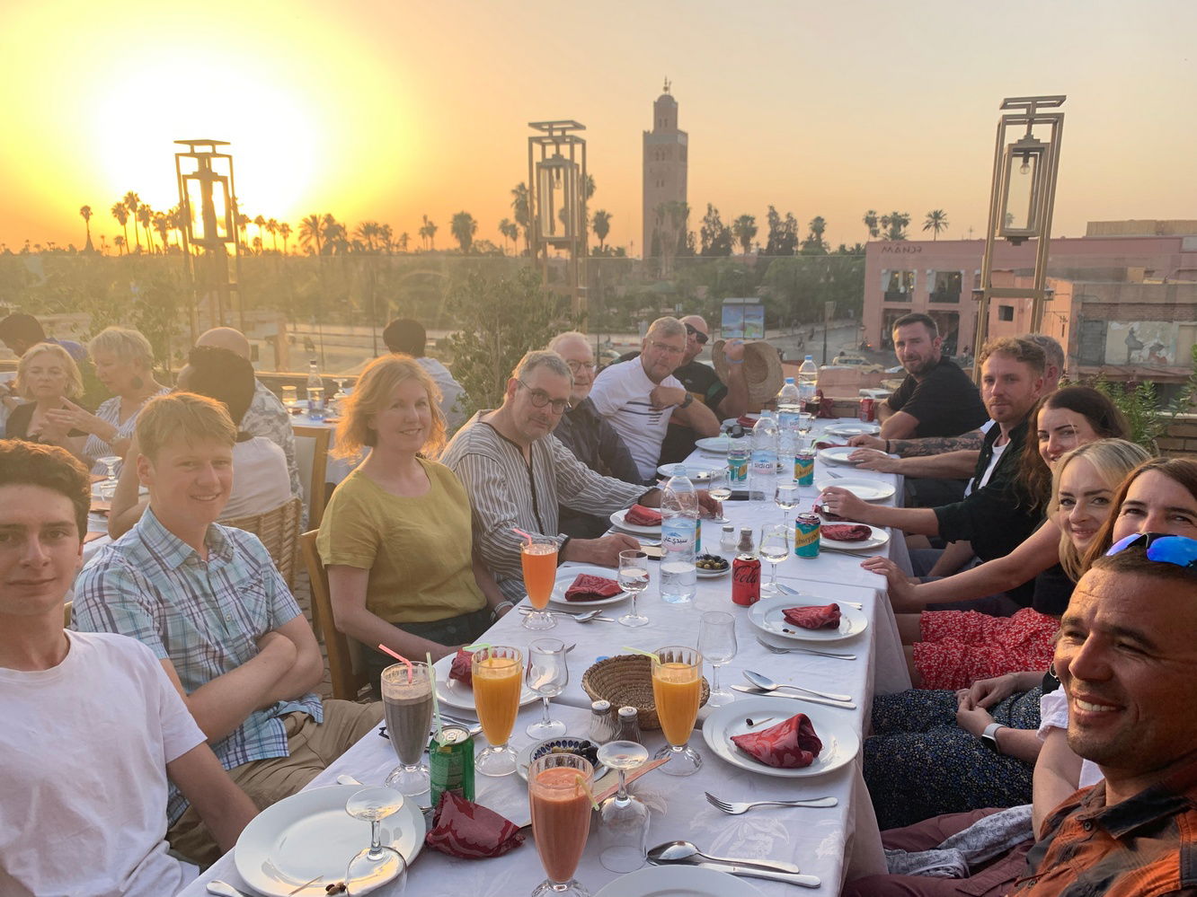 group meal Marrakesh final night RF